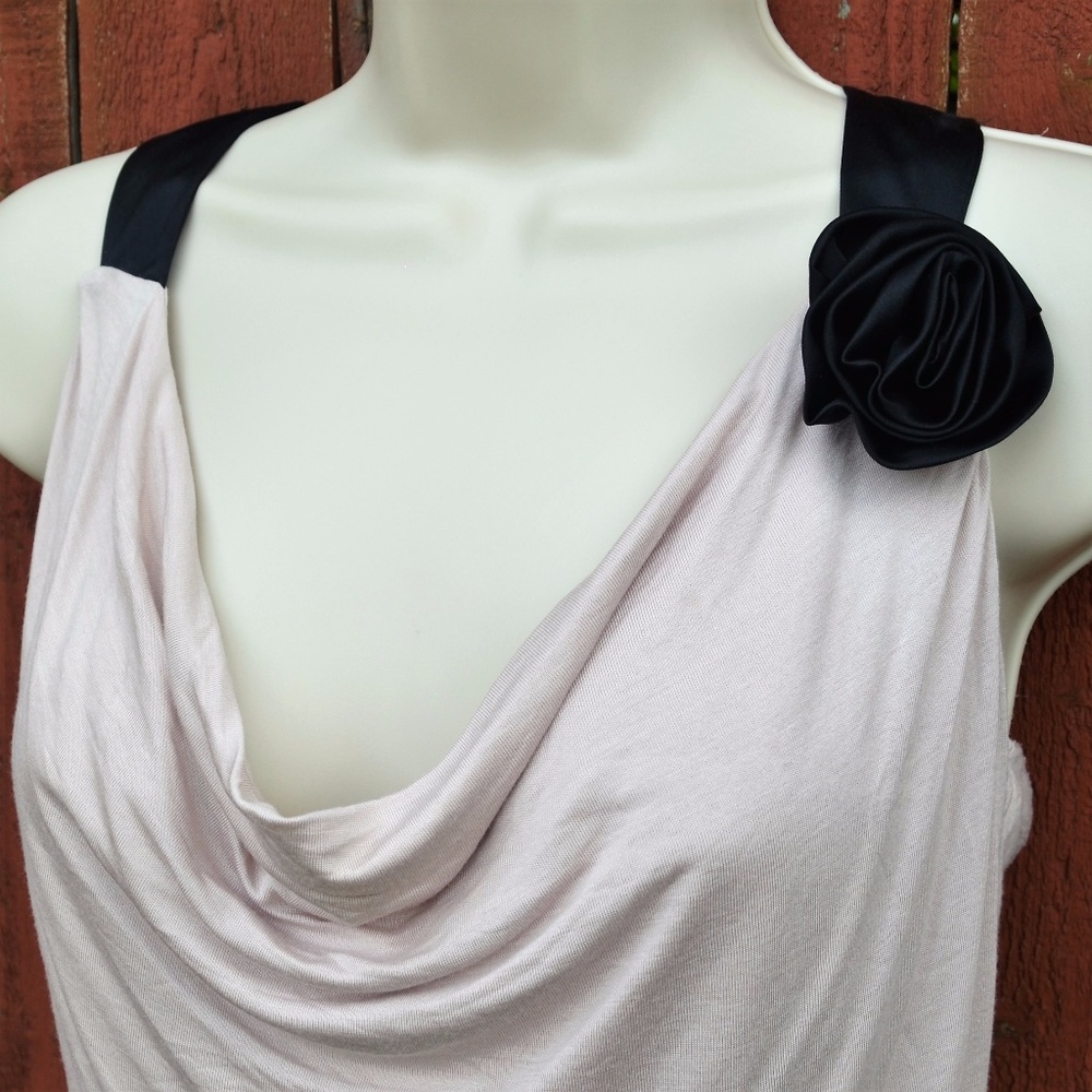 H&M Creme cowl neck Top - Picture 2 of 3