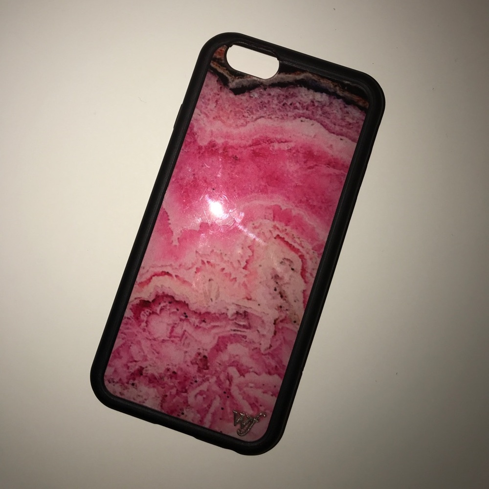 Pink Wildflower phone 6/6s  case