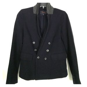 Madewell Buckley navy wool blazer