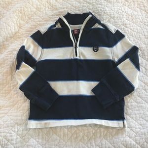 Boys Chaps half zip top