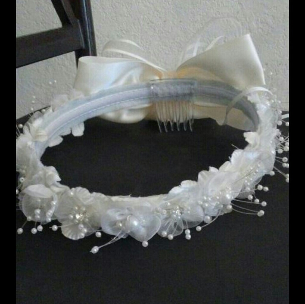 Floral girls headband