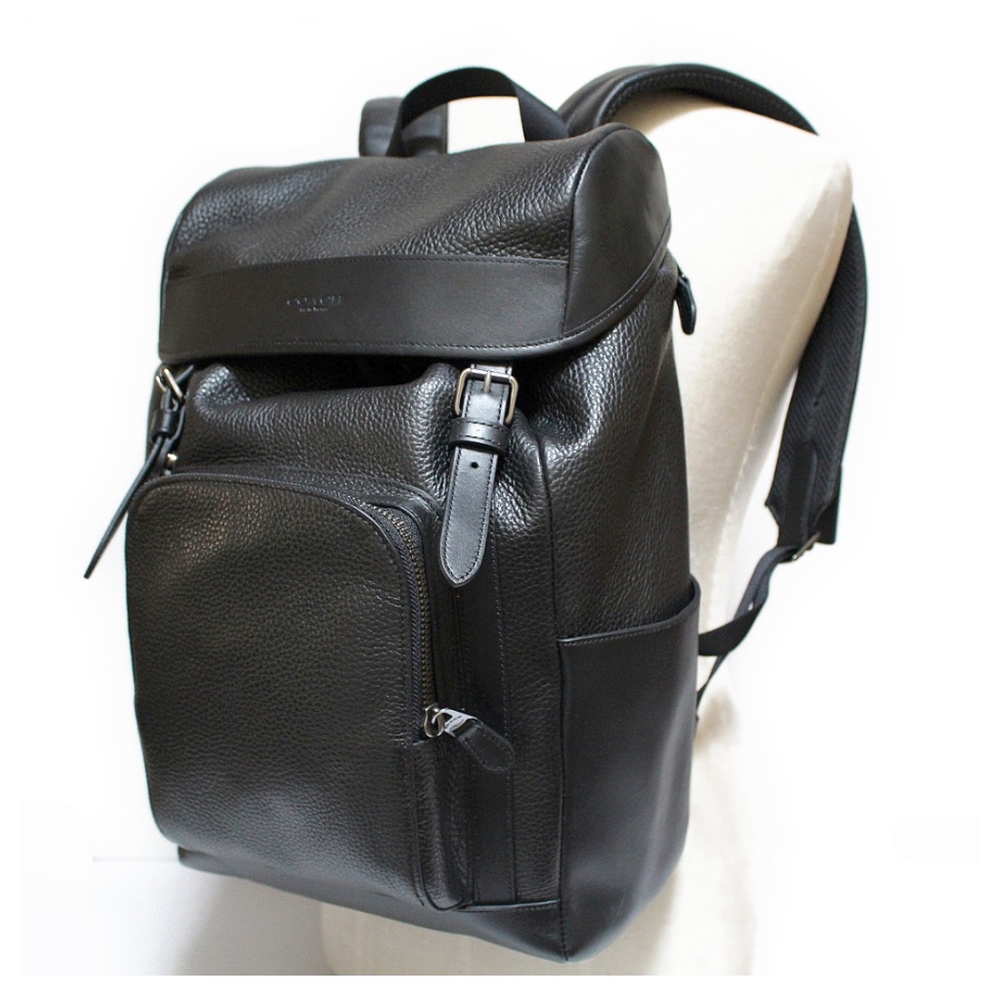 NWT Coach Henry Pebble Leather Backpack - Picture 2 of 8