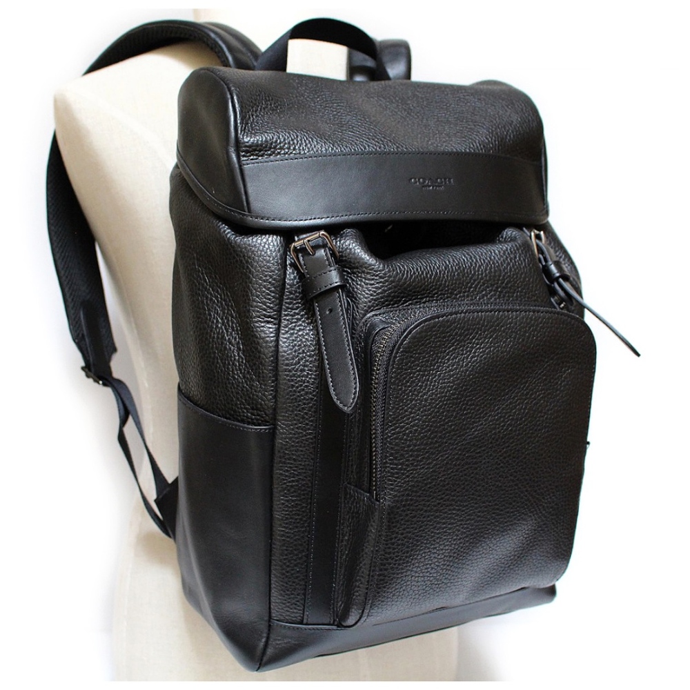 NWT Coach Henry Pebble Leather Backpack - Picture 3 of 8