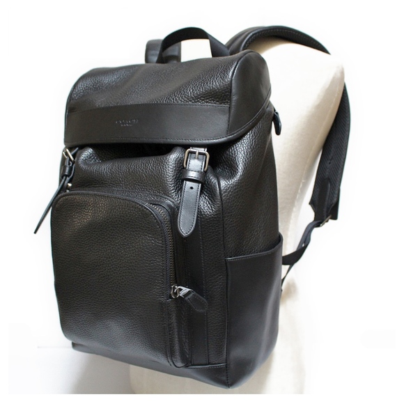 NWT Coach Henry Pebble Leather Backpack - Picture 2 of 8
