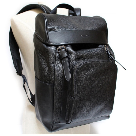 NWT Coach Henry Pebble Leather Backpack - Picture 3 of 8