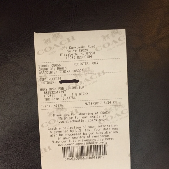 NWT Coach Henry Pebble Leather Backpack - Picture 8 of 8