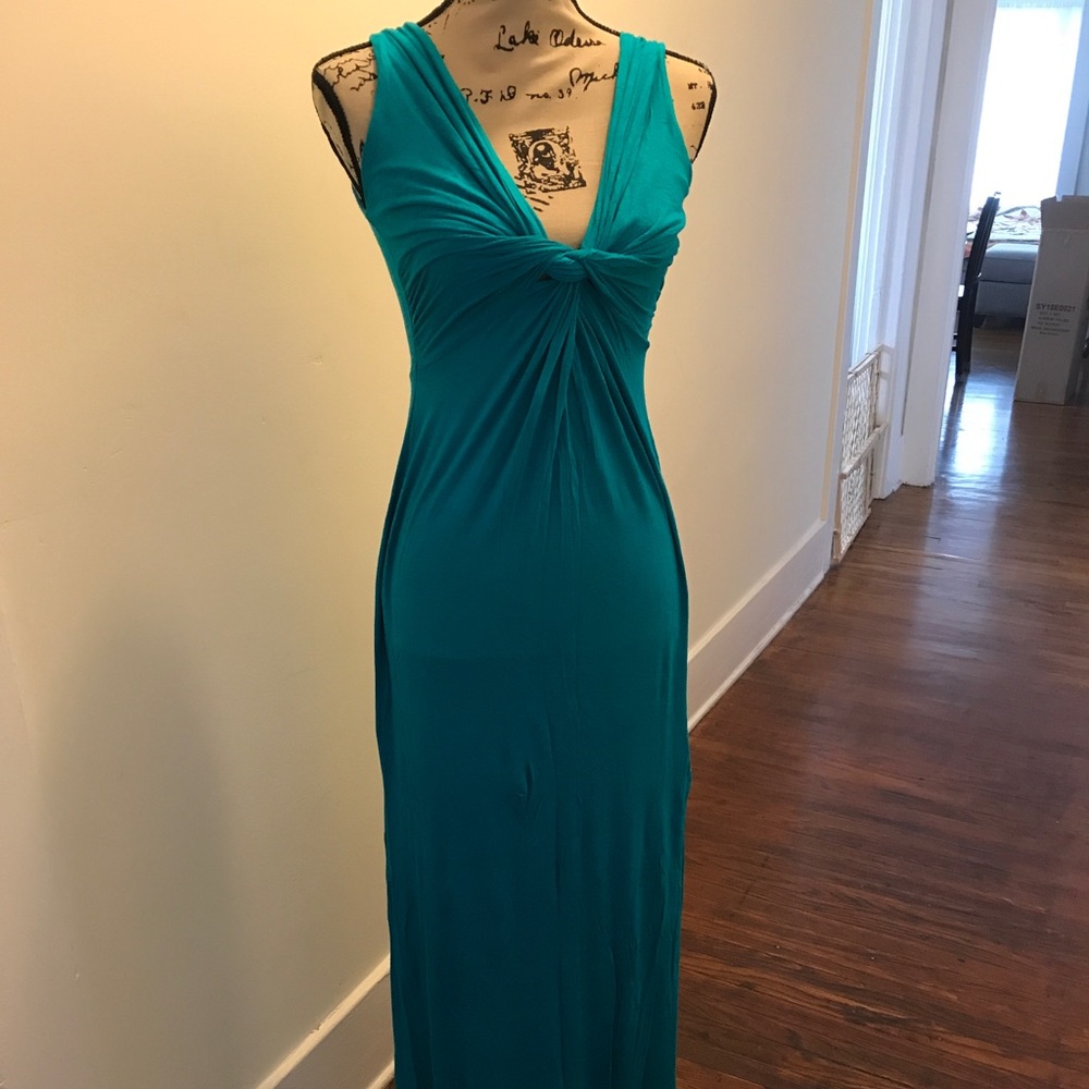 Maxi Turquoise Dress