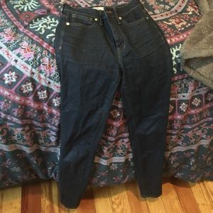 Madewell High Riser Skinny Skinny jeans