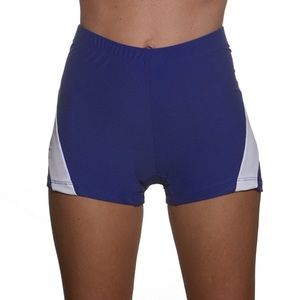 Color Block Tennis Athletic Shorts