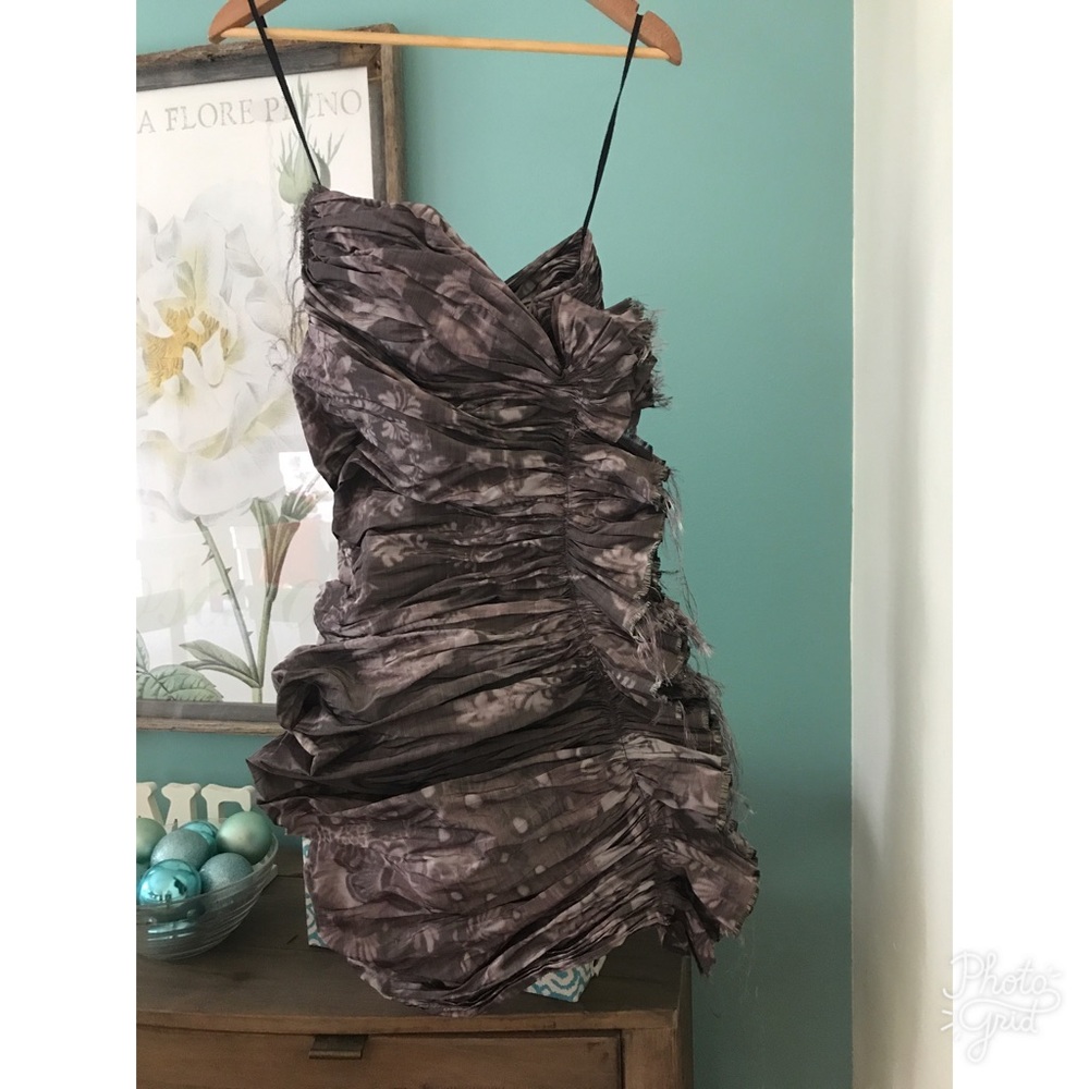 All Saints Strapless Avant-garde Dress -reduced-