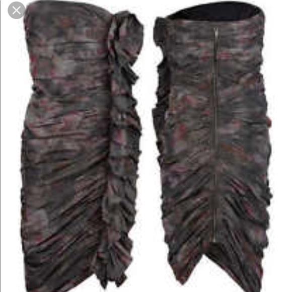 All Saints Strapless Avant-garde Dress -reduced- - Picture 7 of 7