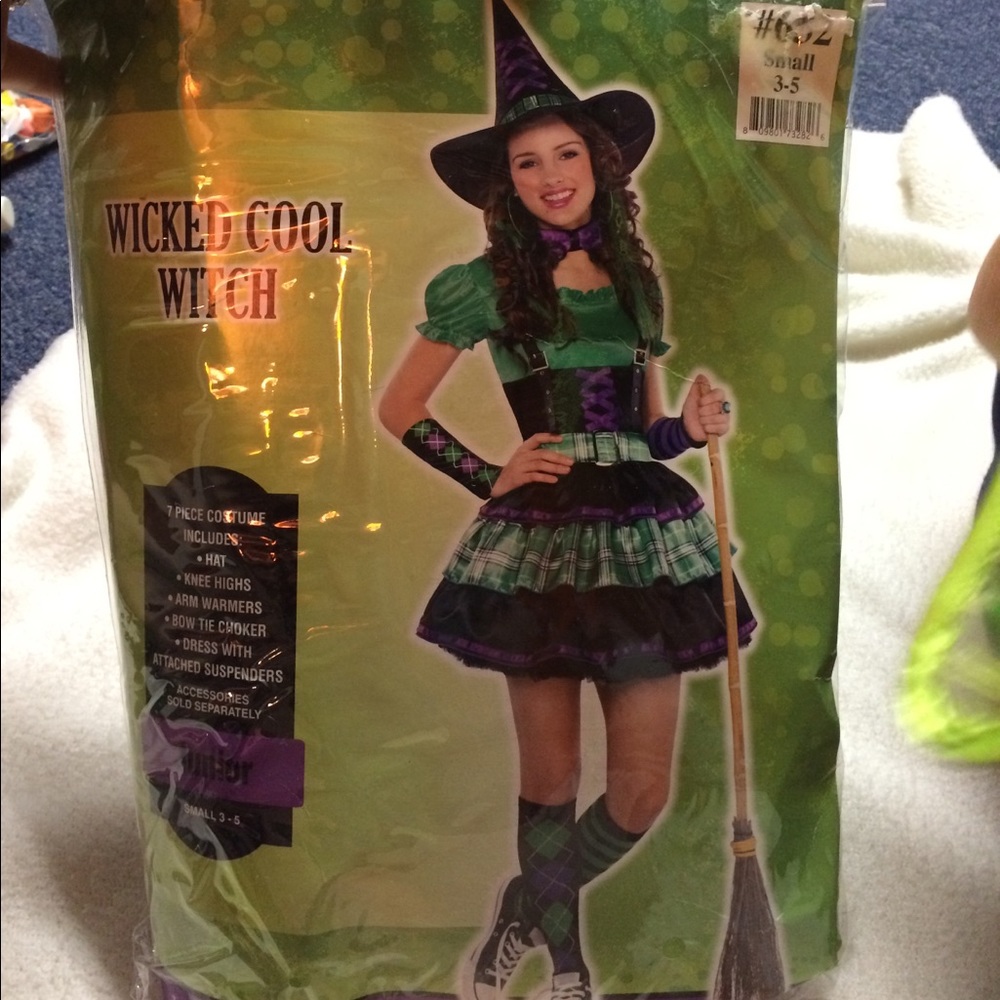 Juniors Wicked Cool Witch Halloween Costume