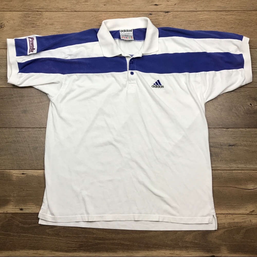 Vintage Adidas Power Bar Polo