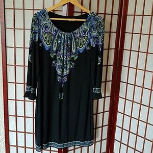 Dressy casual knee length dress Size 14