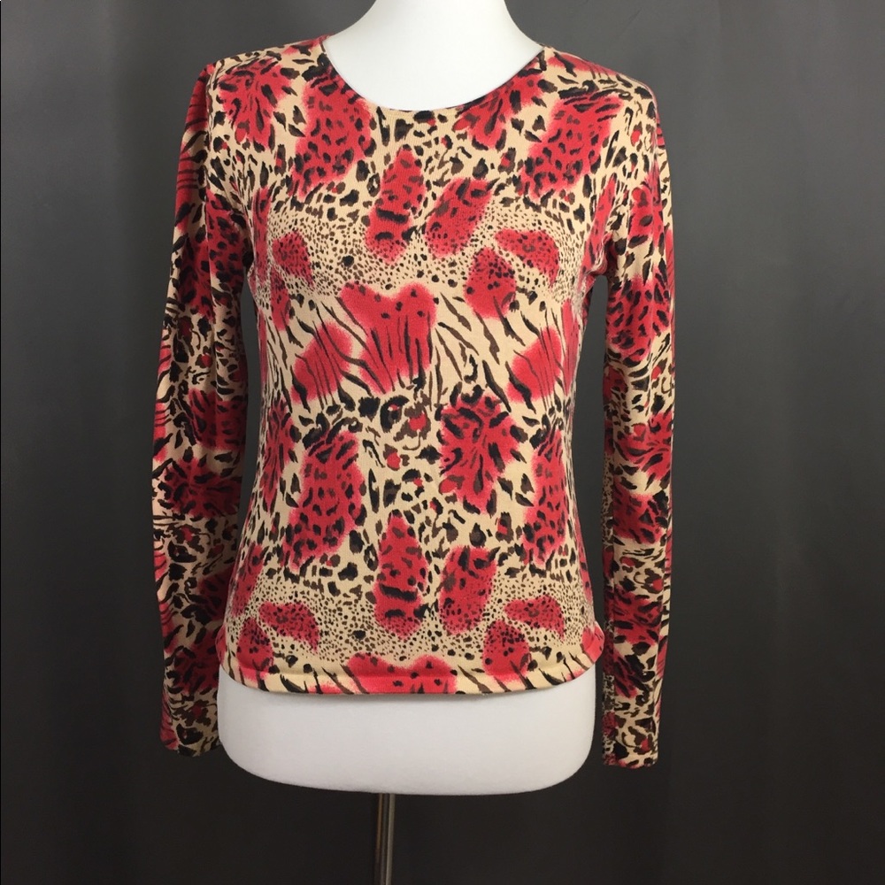 Long Sleeve Fall Silk Blend Sweater