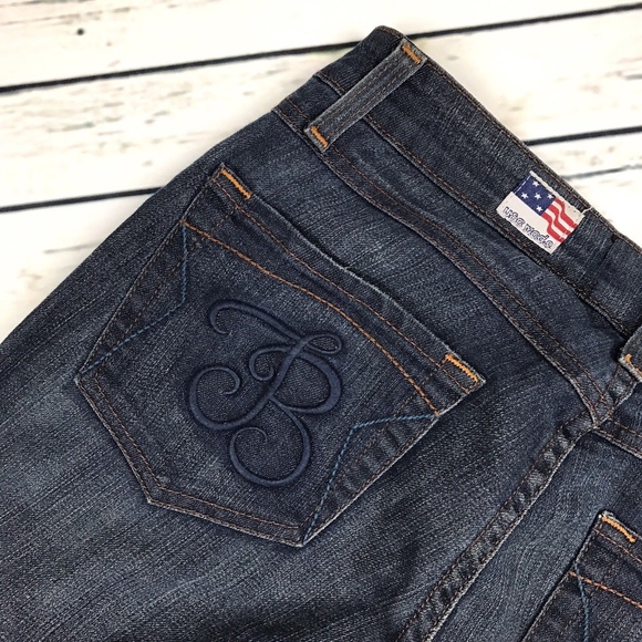 Jill Stuart Blue White Splattered Skinny Jeans - Picture 7 of 8