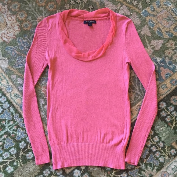 Coral Pink Banana Republic Sweater - Picture 2 of 7