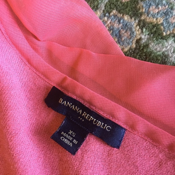 Coral Pink Banana Republic Sweater - Picture 3 of 7