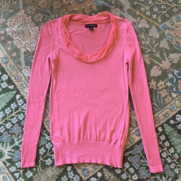 Coral Pink Banana Republic Sweater - Picture 5 of 7