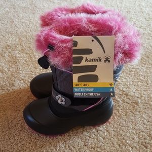 Kamik girls winter boots