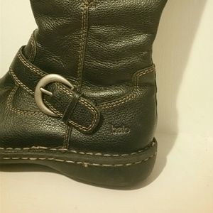 Bolo Black Boots Full Zipper