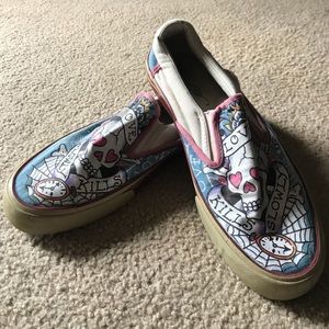 Ed Hardy Love Kills Slip-On Shoes