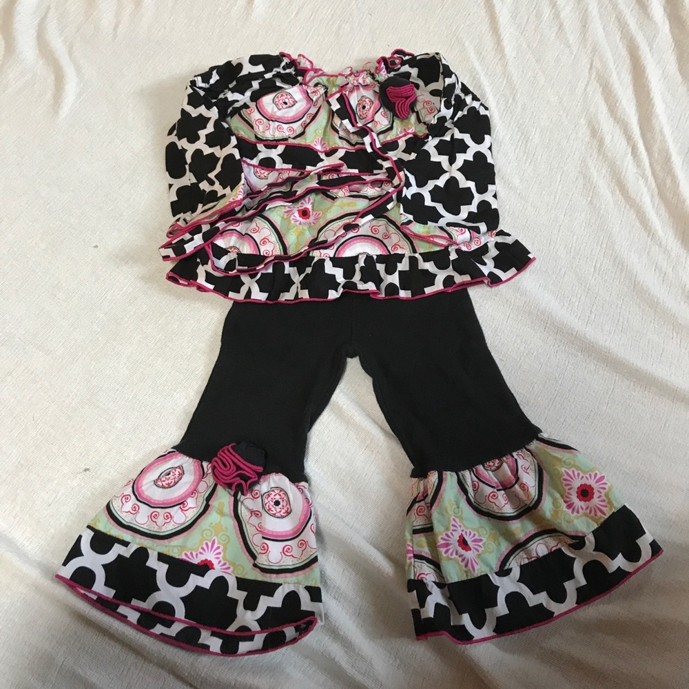 Adorable baby girl set