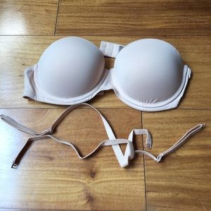 Victoria Secret Pink Strapless Bra