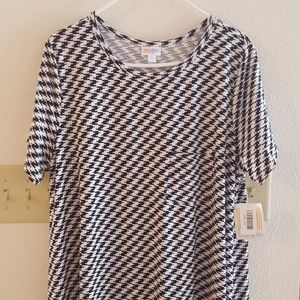 Black and White LEGGINGS MATERIAL LuLaRoe Carly