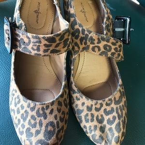 Animal print heels