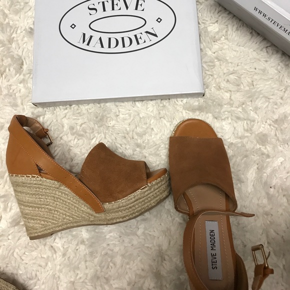 THE COGNAC LEATHER SANDALS BY STEVE MADDEN – Pink Desert Steve Madden Talissa Size 7.5 Cognac