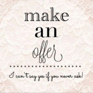 Make me an offer! It’s taking up space!