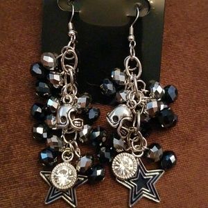 Dallas Cowboy earrings