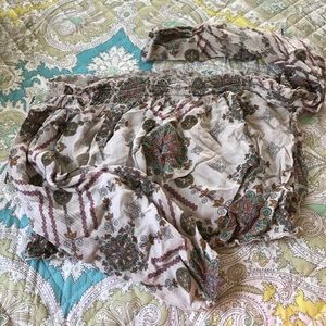 Long sleeve crop top