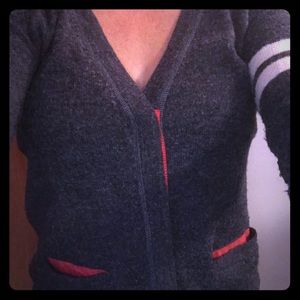 Free People V Neck Cardigan sweater NO size Free People V Neck Cardigan sweater NO size