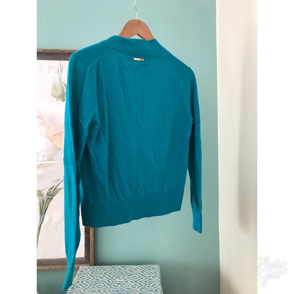 Michael Kors Turquoise Cardigan -reduced- - Picture 2 of 4