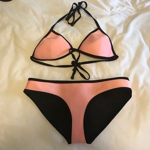 Pink triangl bikini +original bag