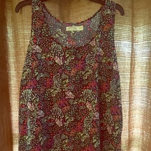 Beautiful floral tank top