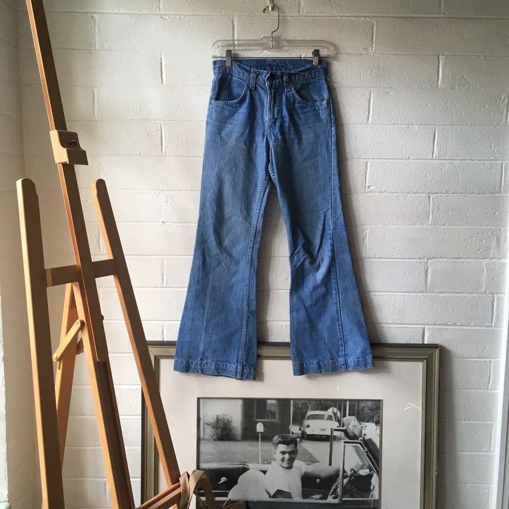 Vintage Denim Bell Bottom Flare Levi Jeans