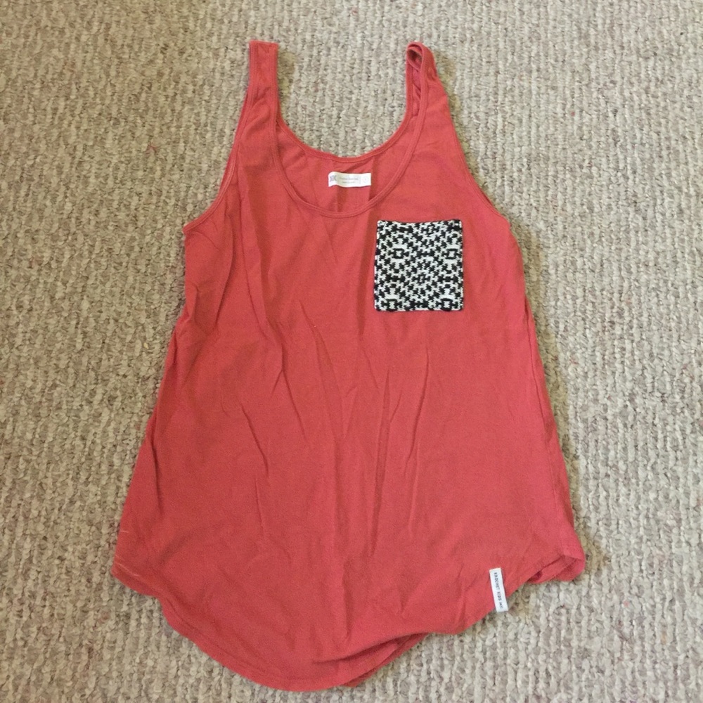 Tank top with pocket