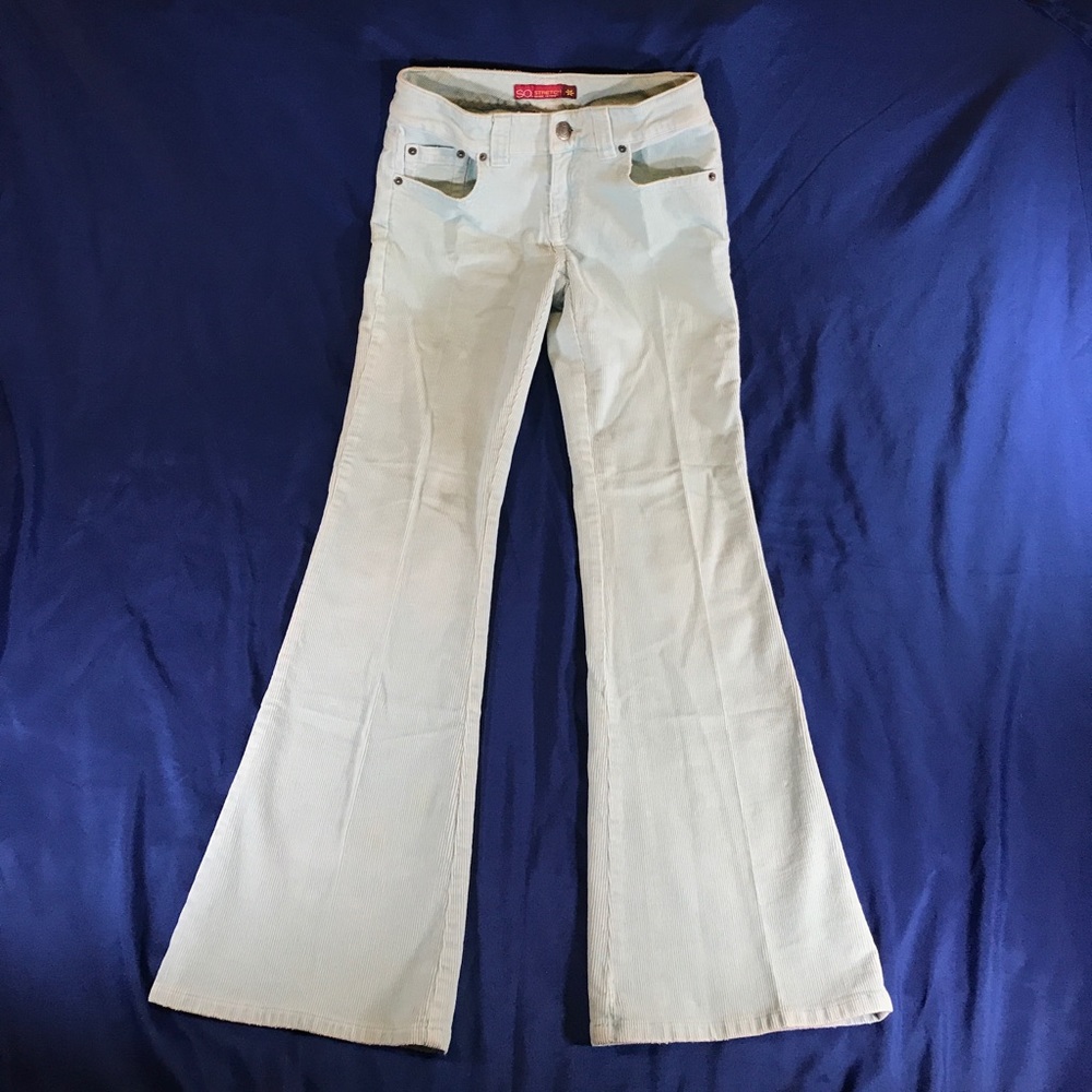 SO Stretch Corduroy Pants Flare Super Soft Cotton