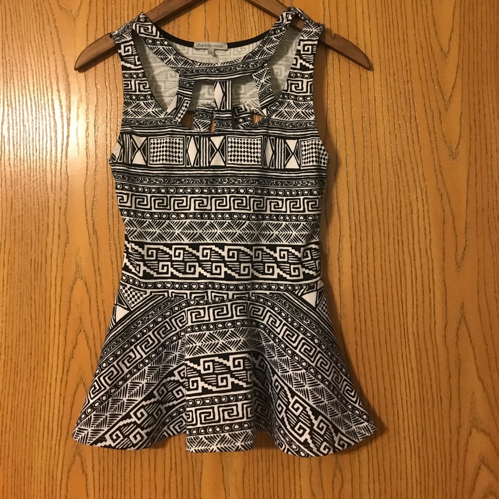 Printed tank top