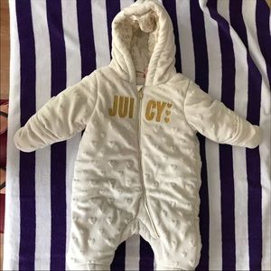 Juicy Couture- Baby girl snowsuit