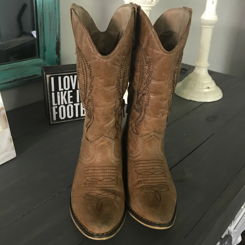 Girls western boots