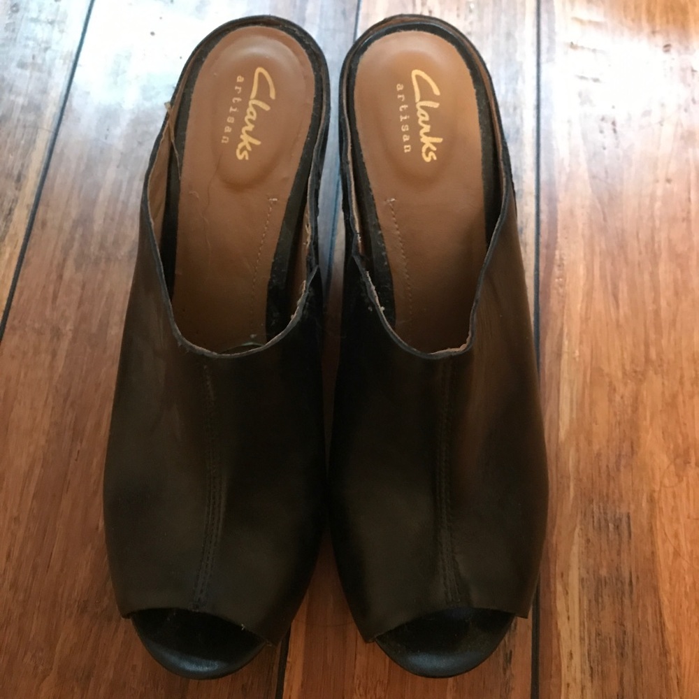 Clarks mules