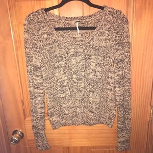 Free People Cropped Sweater Free People Cropped Sweater