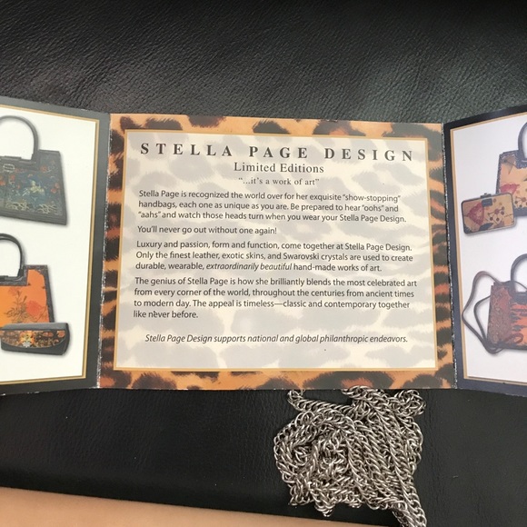 Stella Page limited edition clutch handbag - Picture 3 of 4