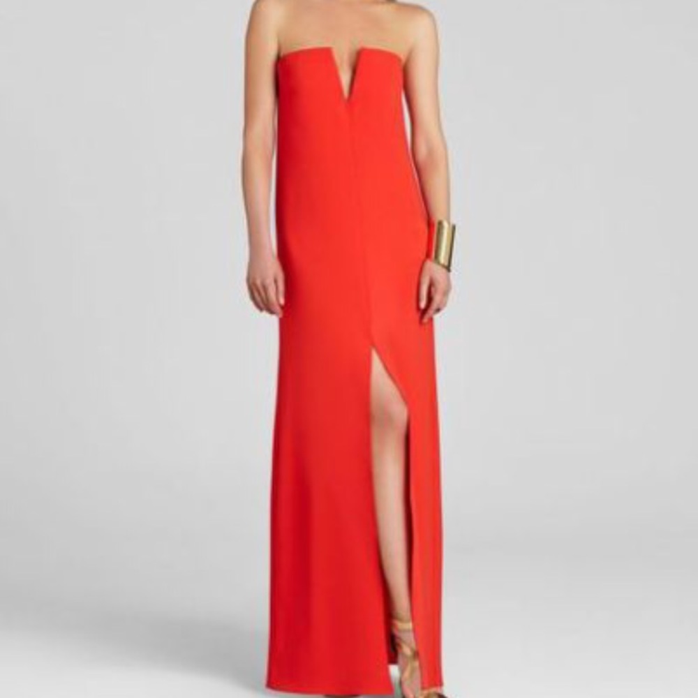 BCBG MAXAZRIA Joice dress in Poppy