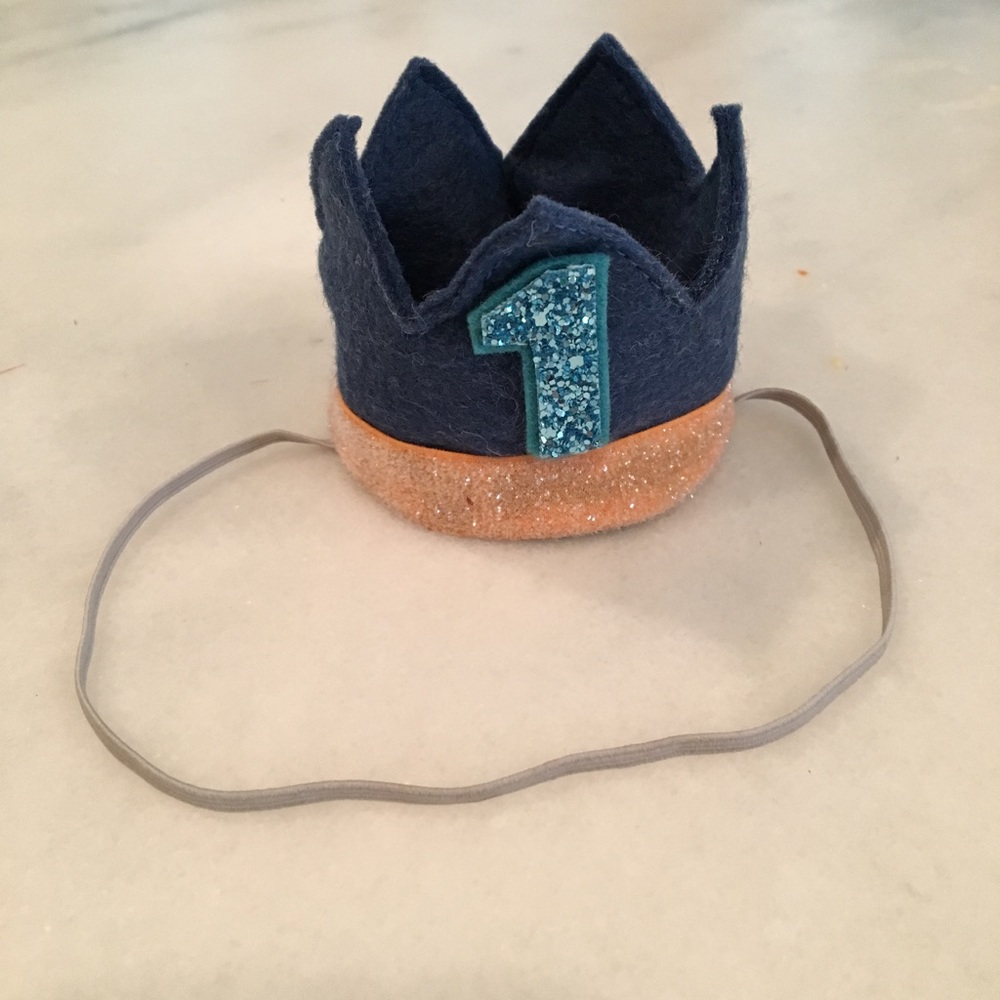 First Birthday crown