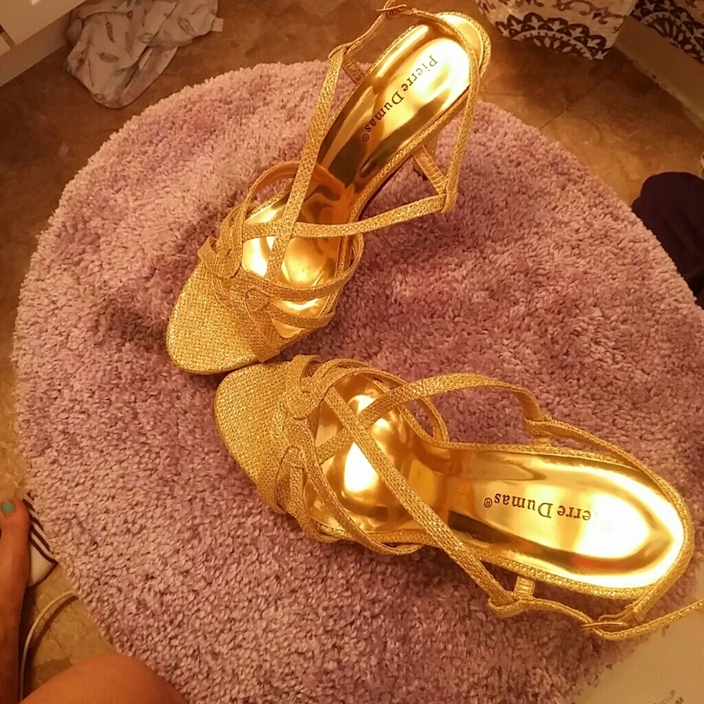 💛Gold heels💛